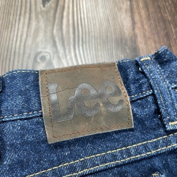 NWT‎ Vintage Lee Regular Fit Men's 40 x 30 Dark Pepper Wash Straight Leg Jeans - Picture 4 of 13